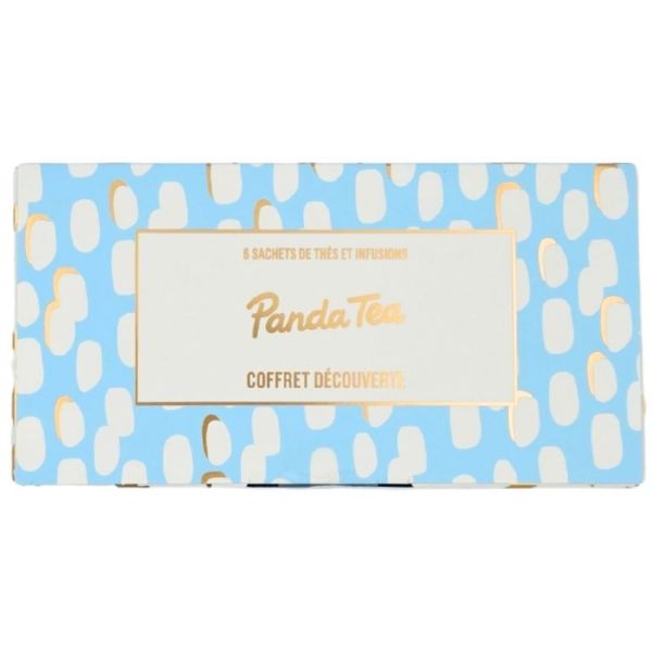 Panda Tea Coffret Découverte 6 sachets - Thés et infusions gourmandes