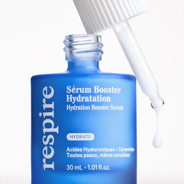 Respire Sérum Booster Hydratation Bio 30ml – Réhydrate et repulpe