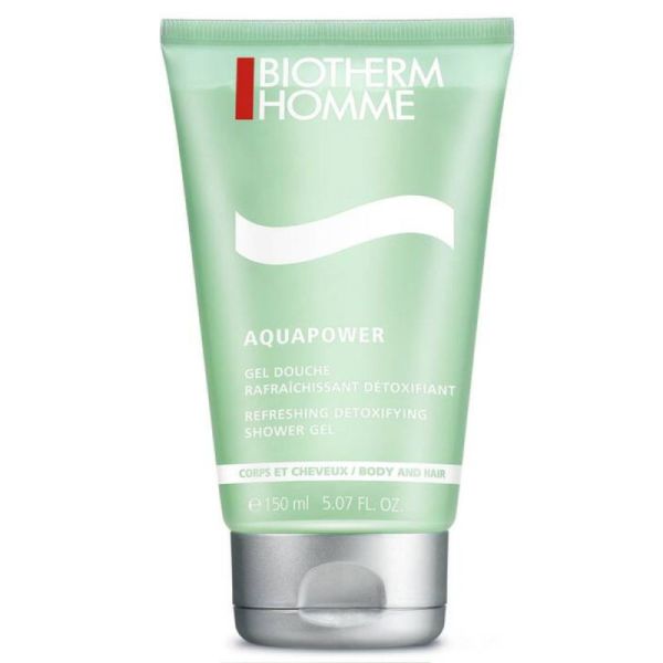 Biotherm Homme Aquapower Gel Douche Rafraîchissant Détoxifiant 150 ml