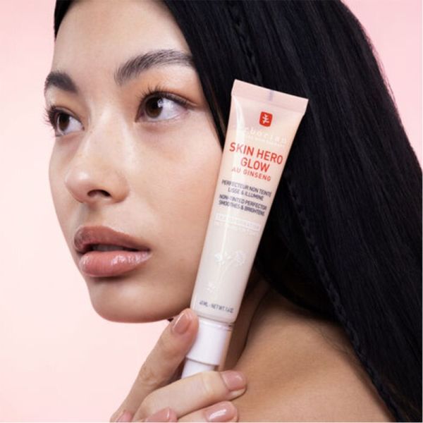 Erborian Skin Hero Glow Perfecteur de Peau Nue 15ml – Soin booster d'éclat effet glass skin