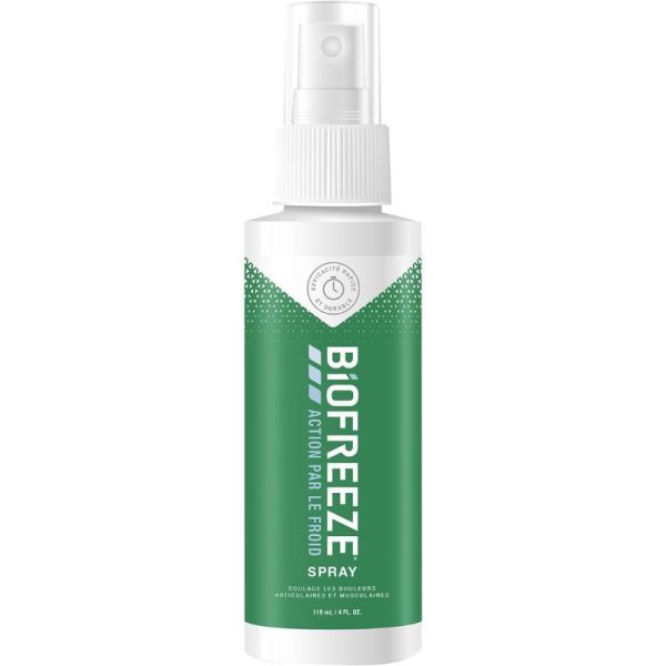 Biofreeze Spray Antalgique Action par le Froid - 118ml