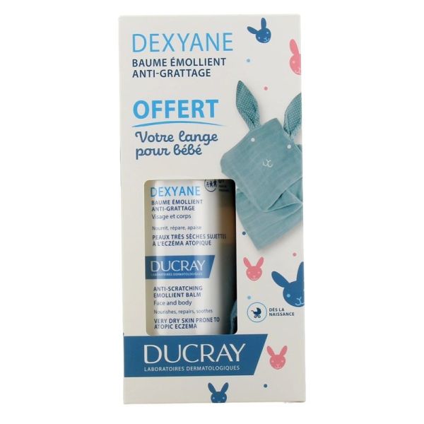 Ducray Dexyane Baume Émollient Anti-Grattage 400ml + Lange Offert