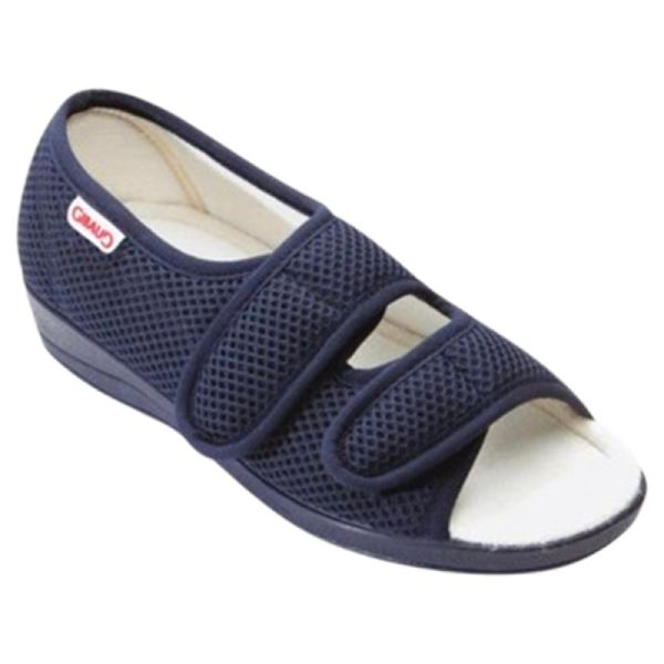Gibaud CHUT Athènes Bleu - Chaussures Confort Femme Pieds Déformés