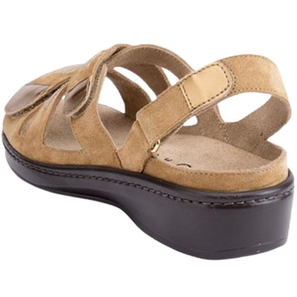 Gibaud CHUT Biella Doré - Chaussures Confort Femme Pieds Déformés