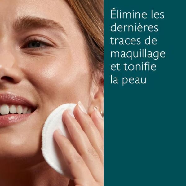 Caudalie Vinoclean Lotion Tonique Hydratante à l'Eau de Rose Bio 400ml - Tonifie, hydrate et parfait le démaquillage sans alcool