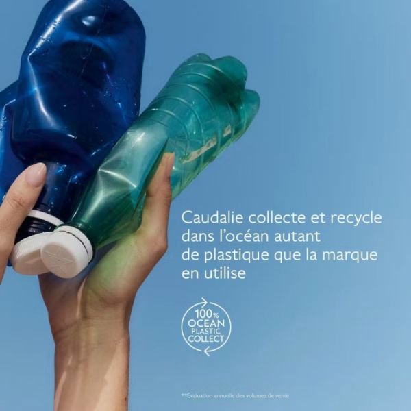 Caudalie Eau Solaire SPF50+ 150 ml - Protection invisible visage, corps et cheveux