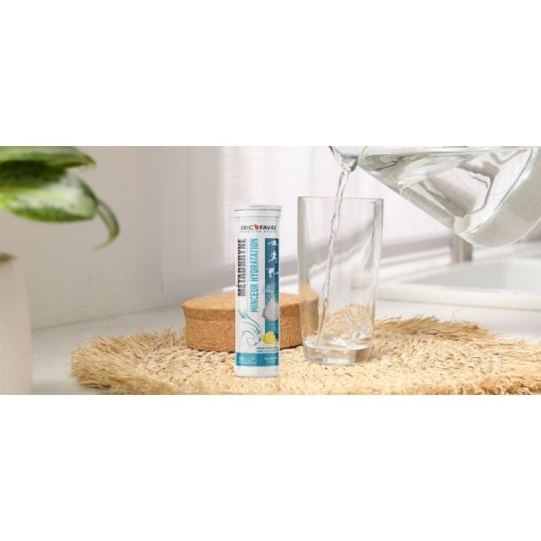 Eric Favre Metadhryne Minceur Hydratation - 15 comprimés effervescents - saveur citron sureau
