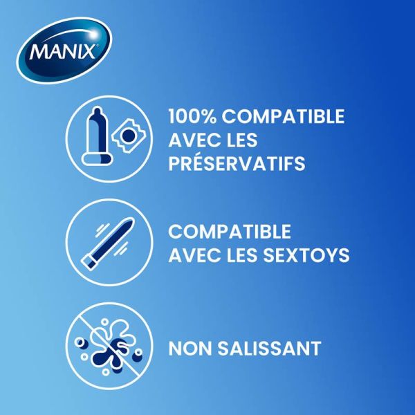 Manix Pure Gel Lubrifiant Intime - 200 ml