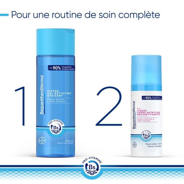Bayer BepanthenDerma Gel Nettoyant Apaisant Visage - 200ml