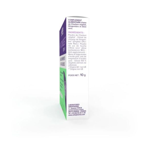 Arkopharma Arkodigest Expert Ballonnements et Flatulences 30 gélules - Aide à réduire les ballonnements
