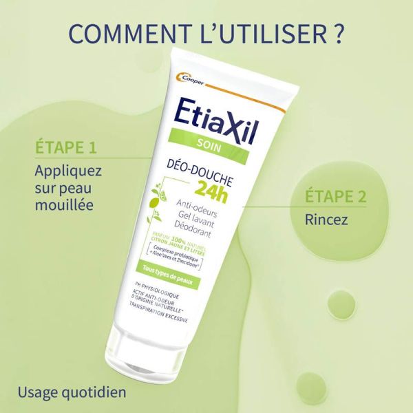 Etiaxil Déo-Douche 24h Citrus - 200ml