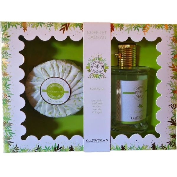 Claude Galien Coffret Cadeau Fleur d'Olivier - Savon + Eau de cologne