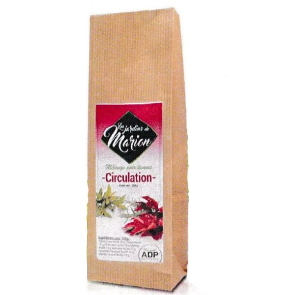 Les Jardins de Marion Tisane Circulation - Vrac de 110g