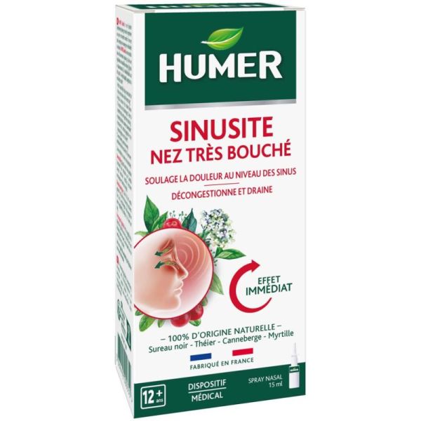 Humer nez très bouché spray nasal 15 ml