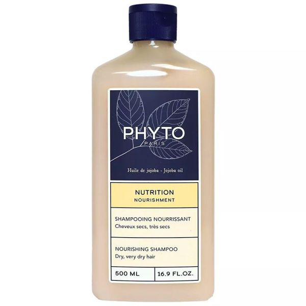 Phyto Nutrition Shampooing Nourrissant - Cheveux Secs & Très Secs - 500ml