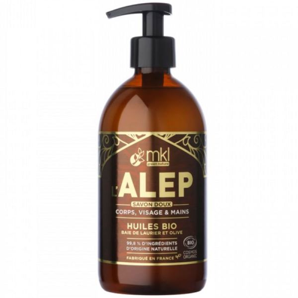 MKL Green Nature Savon Liquide d'Alep Doux Bio - 500ml
