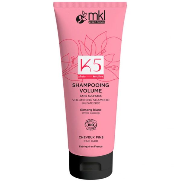 MKL Green Nature K5 Shampooing Volume - Cheveux Fins et Plats - 250 ml