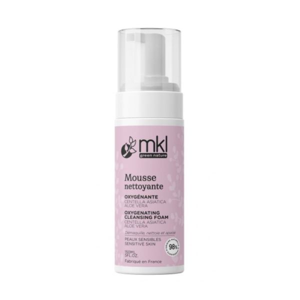 MKL Mousse Nettoyante Oxygénante Démaquillage Visage & Yeux - 150ml