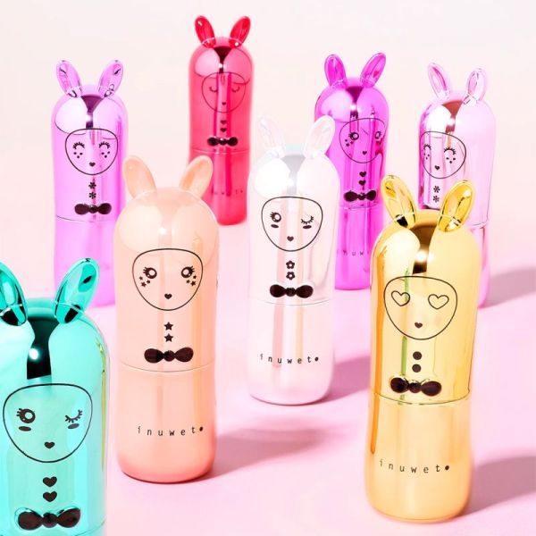 Inuwet Coffret Trio Baumes à Lèvres Rainbow - 3 Baumes à Lèvres - Hydratation gourmande et protection naturelle