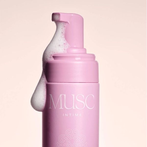 Musc Intime Musc Blanc Mousse Nettoyante Intime 150ml – Douceur et fraîcheur intime