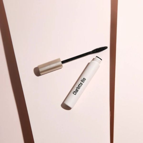 Charlotte Bio Mascara Volume Boost Naturel Noir 8ml - Densifie et sublime le regard des yeux sensibles