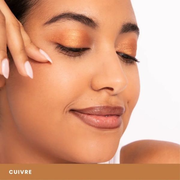 Charlotte Bio Fard à Paupières Liquide Cuivre 6,5ml - Haute pigmentation et fini glowy bio