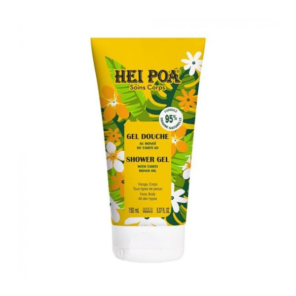 Hei Poa Soins Corps Gel Douche Monoï de Tahiti 150ml