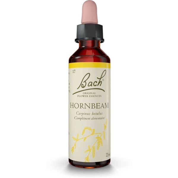 Fleurs de Bach Hornbeam 20ml – Vitalité et démarrage immédiat