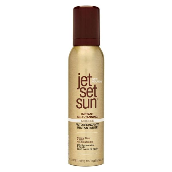 Jet Set Sun Mousse Autobronzante Instantanée - 150ml