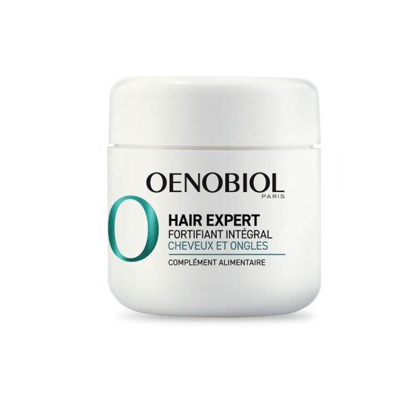 Oenobiol Hair Expert Fortifiant Intégral Cheveux & Ongles - Lot de 2 x 60 Comprimés - Résistance et Vitalité
