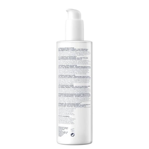 RoC Lait Démaquillant Multi Actions 400 ml - Rafraîchit et hydrate