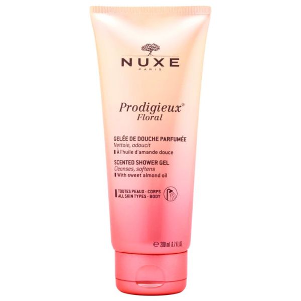 Nuxe Prodigieux Floral Gelée de Douche Parfumée - 200 ml - Douceur lavante et parfum floral