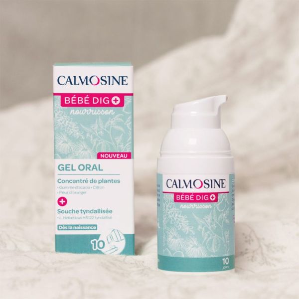 Calmosine Bébé Dig+ - 34ml - Apaise les inconforts digestifs et les pleurs du nourrisson