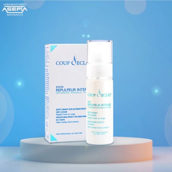 Coup d'Éclat Soin Repulpant Anti-Âge 30 ml – Soin hydratant anti-rides global 8-en-1