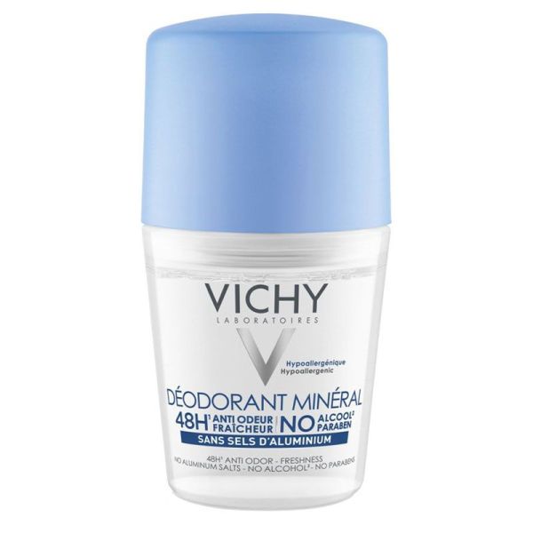 Vichy Déodorant Minéral 48H Tolérance Optimale Roll-On 50 ml