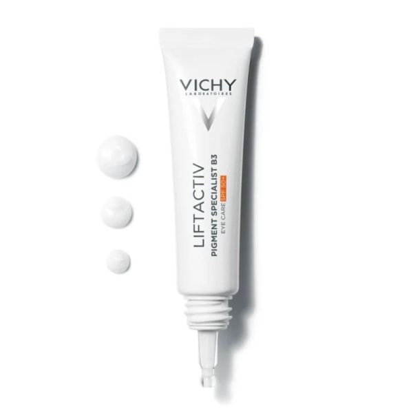 Vichy Liftactiv Soin Yeux Pigment Specialist B3 SPF50+ - 15ml - Soin anti-cernes complet