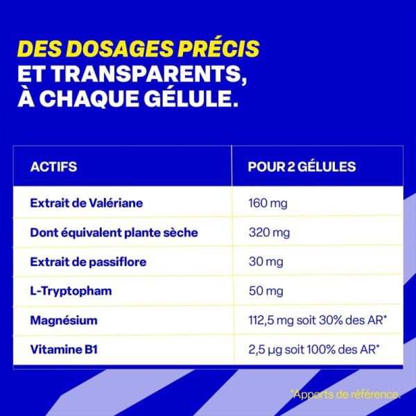 Gilbert Fyzio Sommeil 60 gélules – Endormissement et qualité du repos