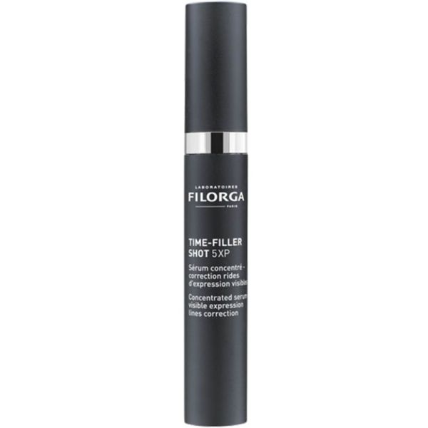 Filorga TIME-FILLER SHOT 5 XP Sérum Concentré Rides d'Expression 15 ml – Soin décrispant ciblé effet botox-like