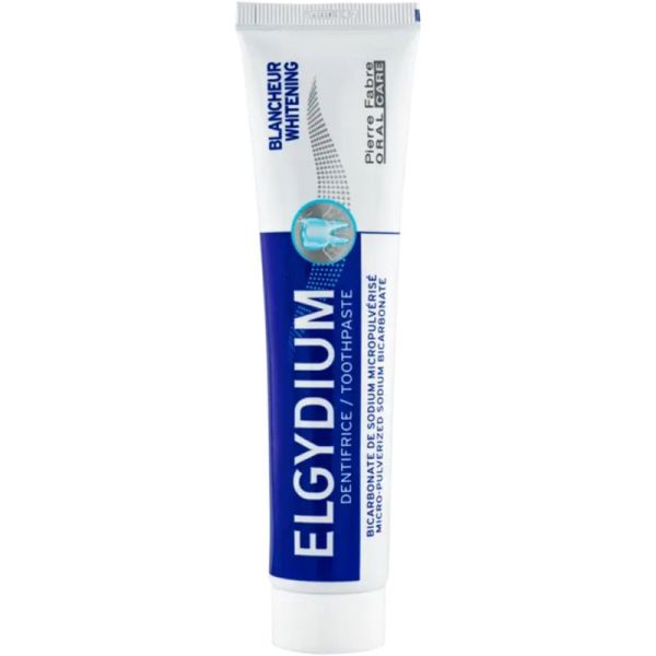Elgydium Dentifrice Blancheur 75ml – Éclat naturel et protection