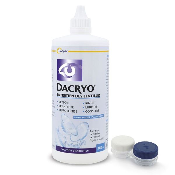 Dacryo Entretien des Lentilles de Contact - 360ml