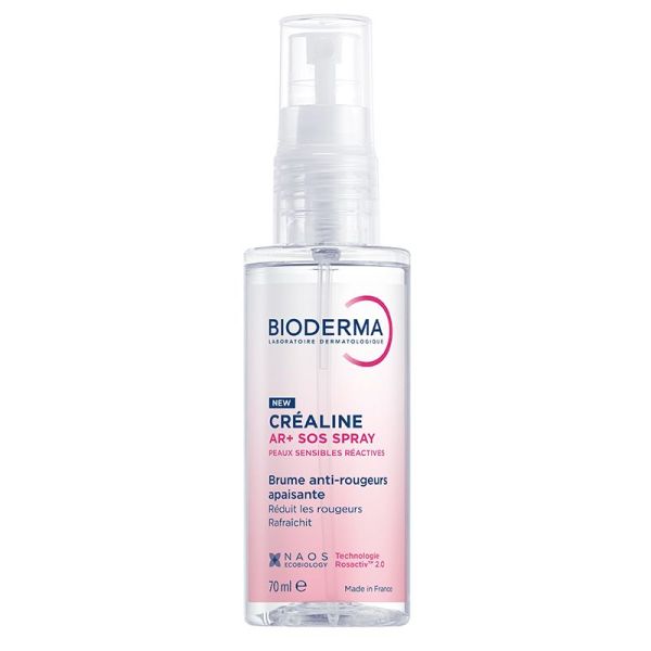 Bioderma Créaline AR+ SOS Spray - 70ml - Brume apaisante anti-rougeurs