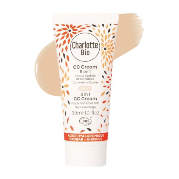 Charlotte Bio CC Crème Bio Light Peaux Claires - 30ml