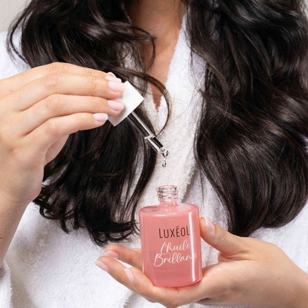 Luxéol Huile Brillance 50 ml – Effet gloss immédiat et nutrition intense