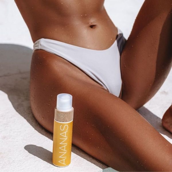 Cocosolis Ananas Suntan & Body Oil 110 ml – bronzage rapide et intense