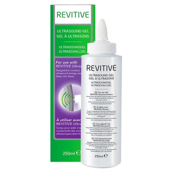 Revitive Gel à Ultrasons - Spécialement Conçu pour la Thérapie par Ultrasons -  250 ml