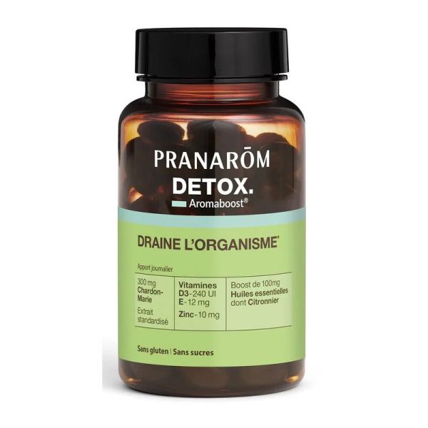 Pranarôm Aromaboost Détox - 60 Capsules