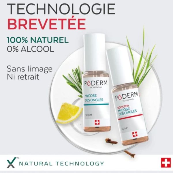 Poderm Duo Express Mycose des Ongles - traitement intensif anti-mycose avec booster