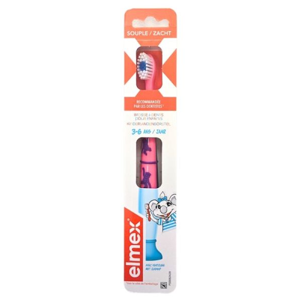 Elmex Brosse à Dents Enfants 3-6 ans