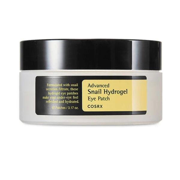 COSRX Advanced Snail Hydrogel Eye Patch 60 unités - Patchs yeux hydrogel régénérants et hydratants