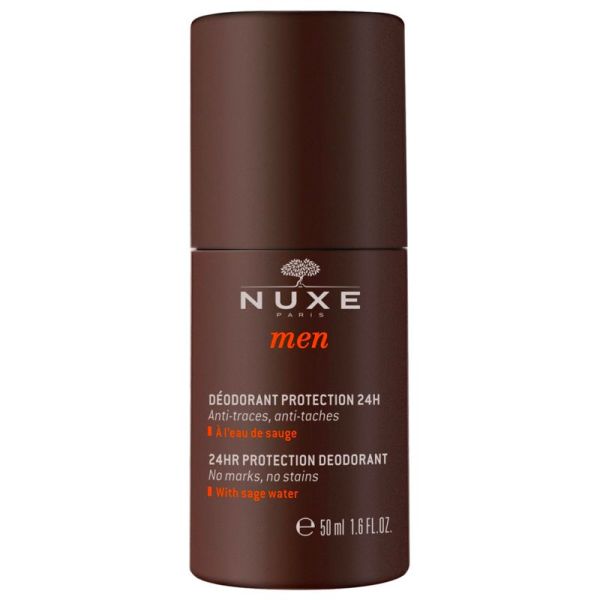 Nuxe Men Déodorant Protection 24h - 50ml - Protection anti-traces longue durée